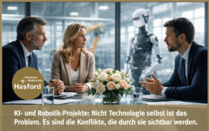 KI- und Robotikprojekte als Stresstest für Gesellschafter, Geschäftsführung und Mitbestimmung – und warum außergerichtliche Konfliktlösung zum Wettbewerbsfaktor wird