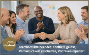 Wann wird aus einer Meinungsverschiedenheit ein Teamkonflikt? Ein Teamkonflikt entsteht, wenn unterschiedliche Positionen nicht mehr sachlich geklärt werden können und Emotionen, Lagerbildung oder Informationszurückhaltung die Zusammenarbeit beeinträchtigen. Spätestens wenn Leistungsfähigkeit oder Entscheidungsqualität leiden, ist es ein strukturelles Problem.