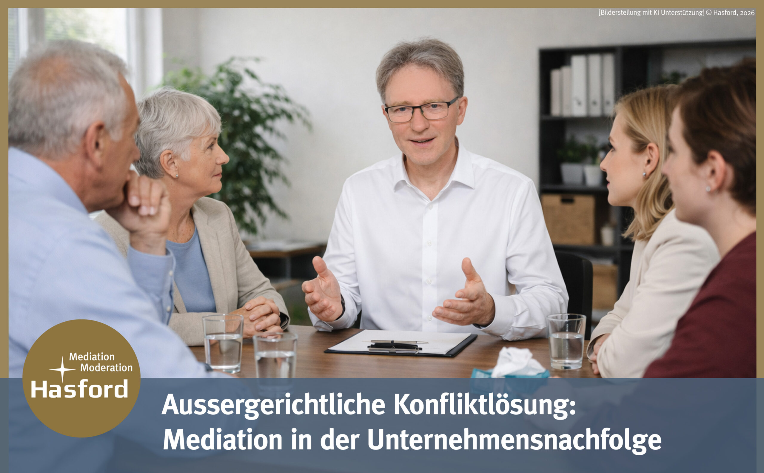 Aussergerichtliche Konfliktlösung - Mediation in der Unternehmensnachfolge